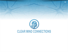 Tablet Screenshot of clearmindconnections.com